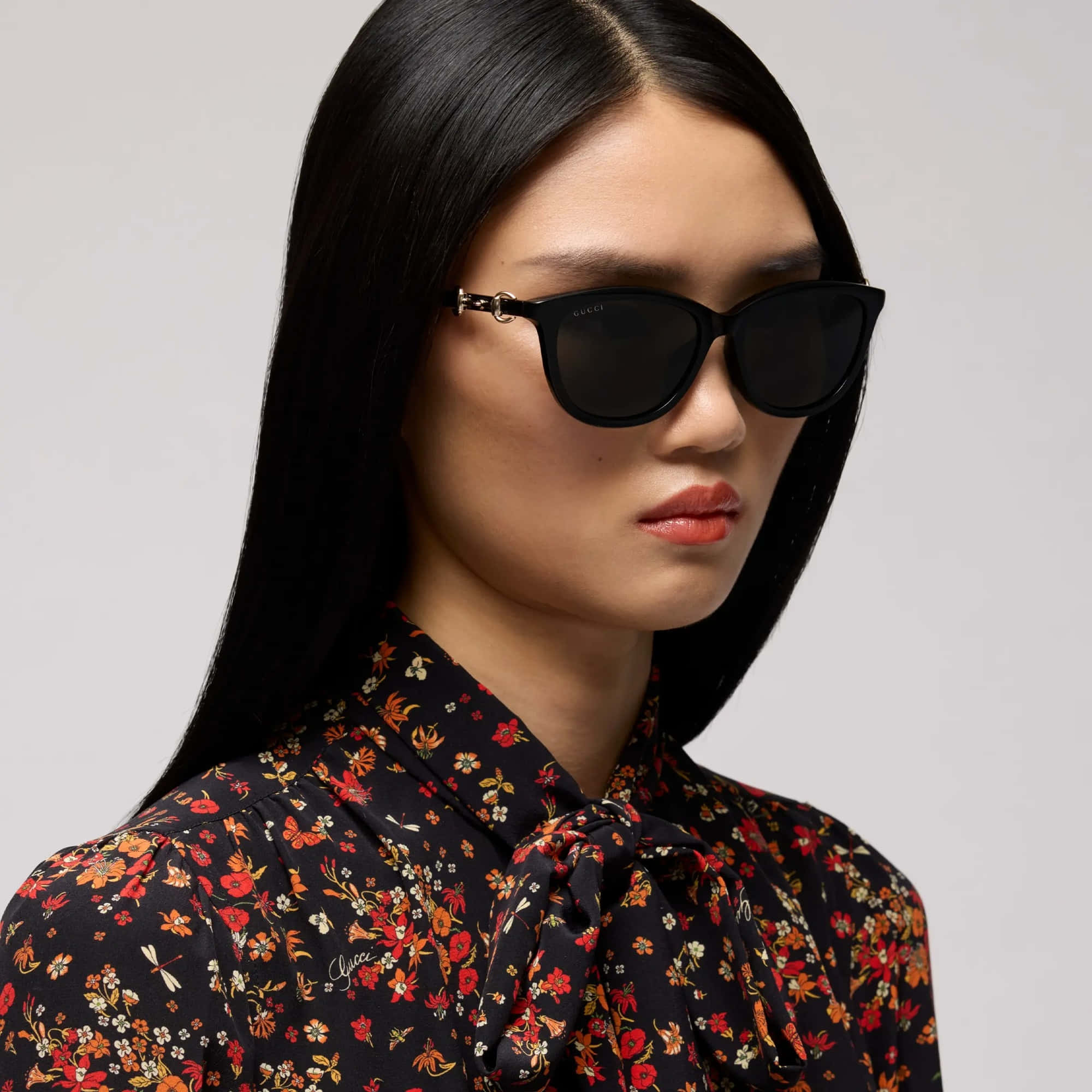 Gucci Round-frame Sunglasses