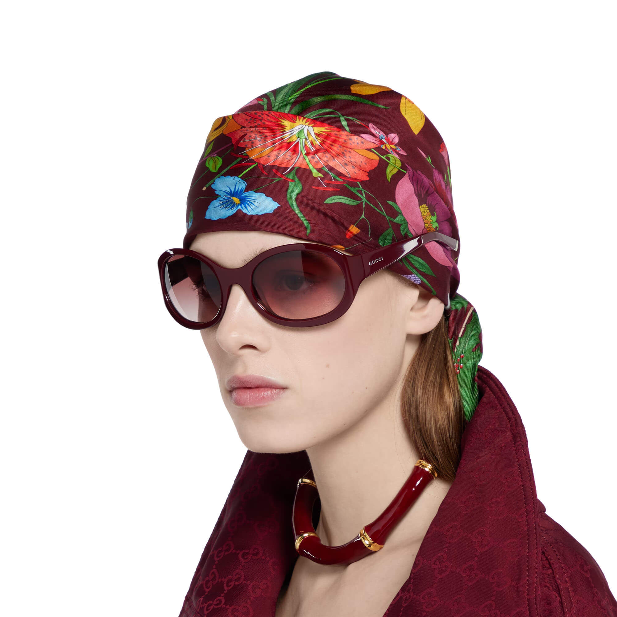 Gucci Round Frame Sunglasses