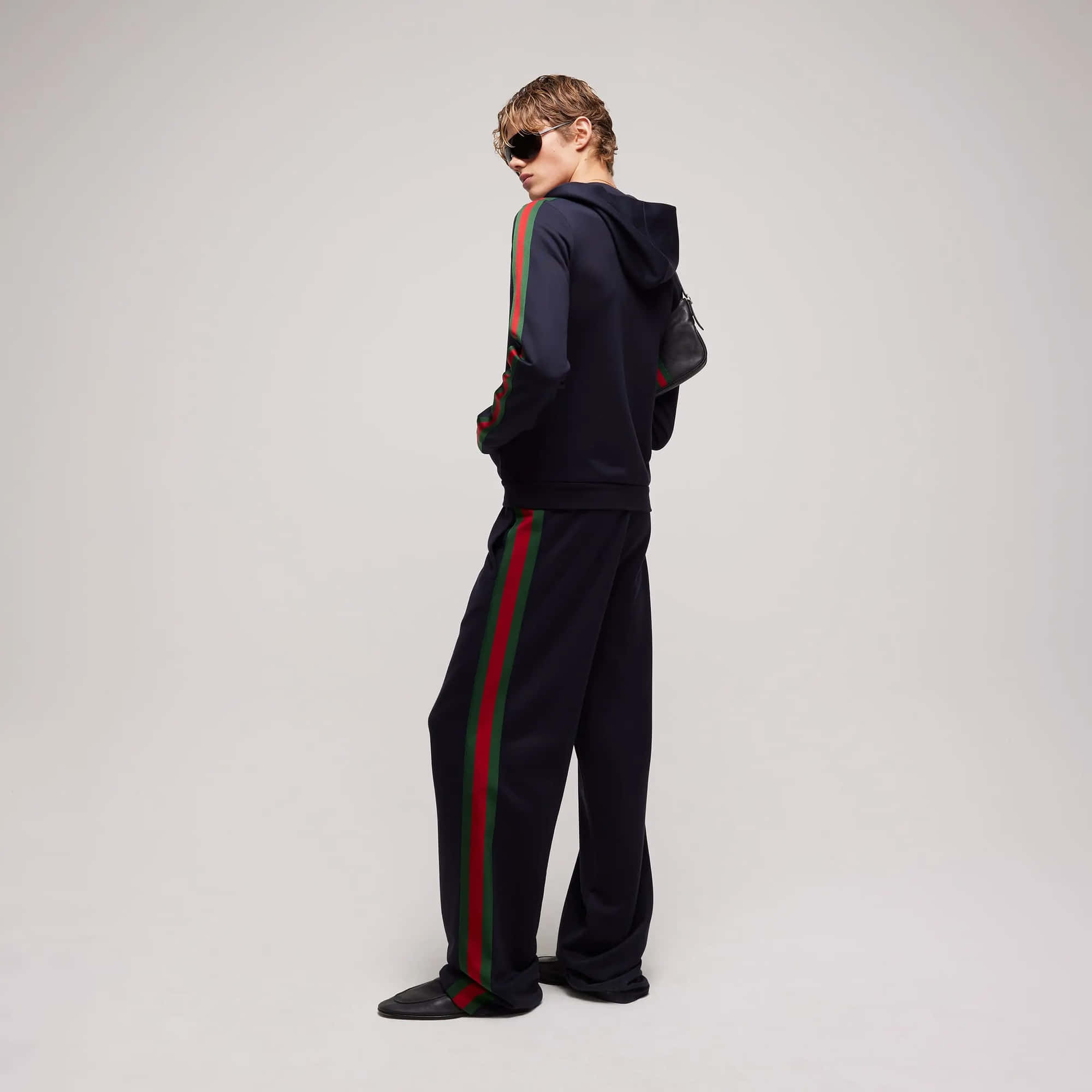 Gucci Silk Cotton Jersey Zip Jacket