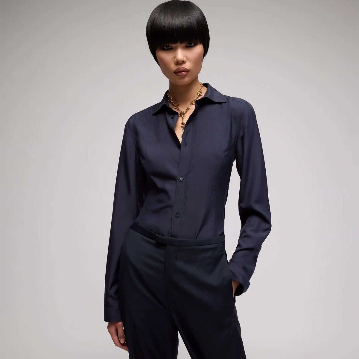 Gucci Silk Poplin Shirt