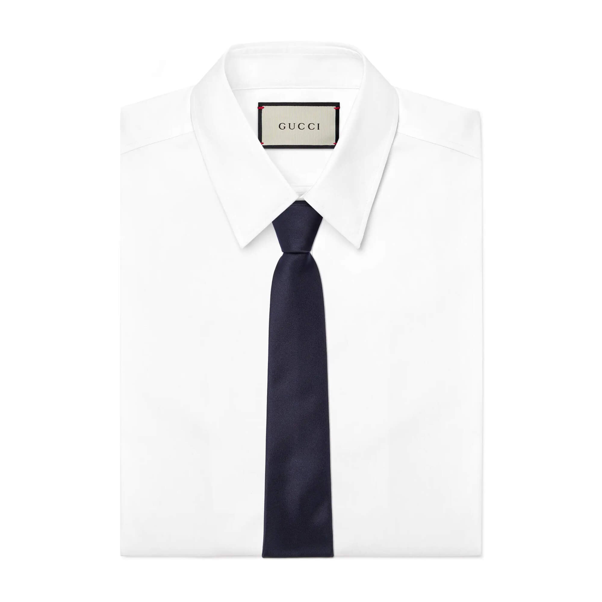 Gucci Silk Tie With Interlocking G
