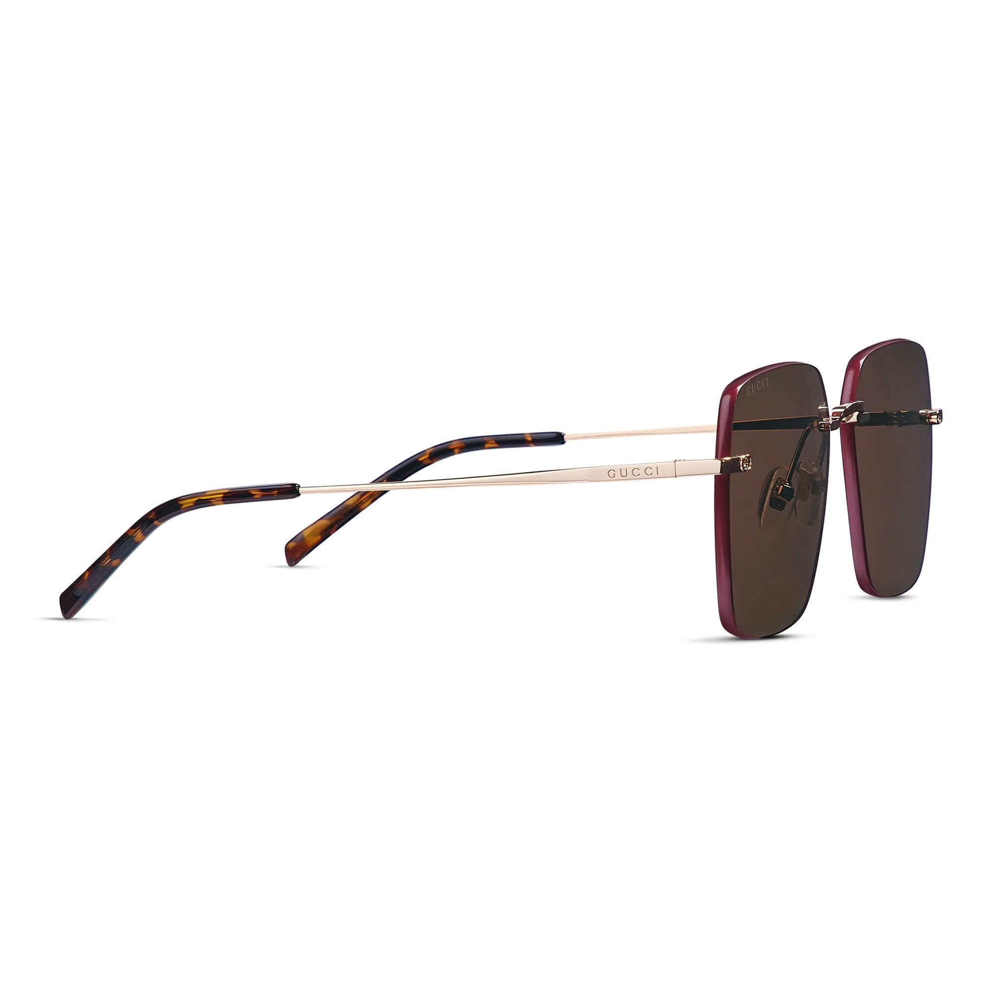 Gucci Low Nose Bridge Fit Sunglasses
