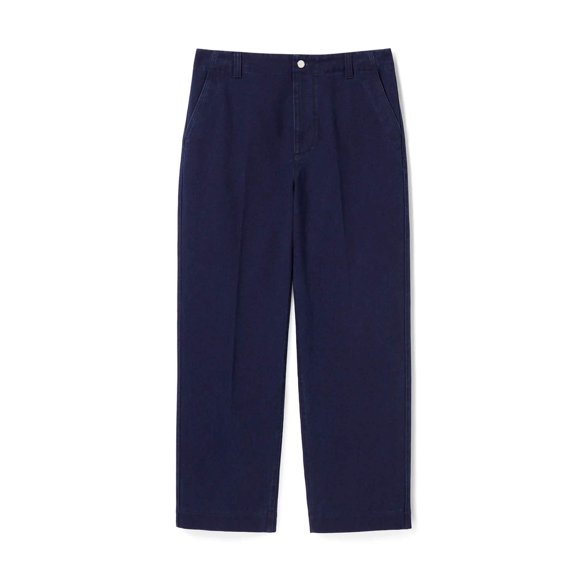Gucci Washed Denim Pant With Embossed Label
