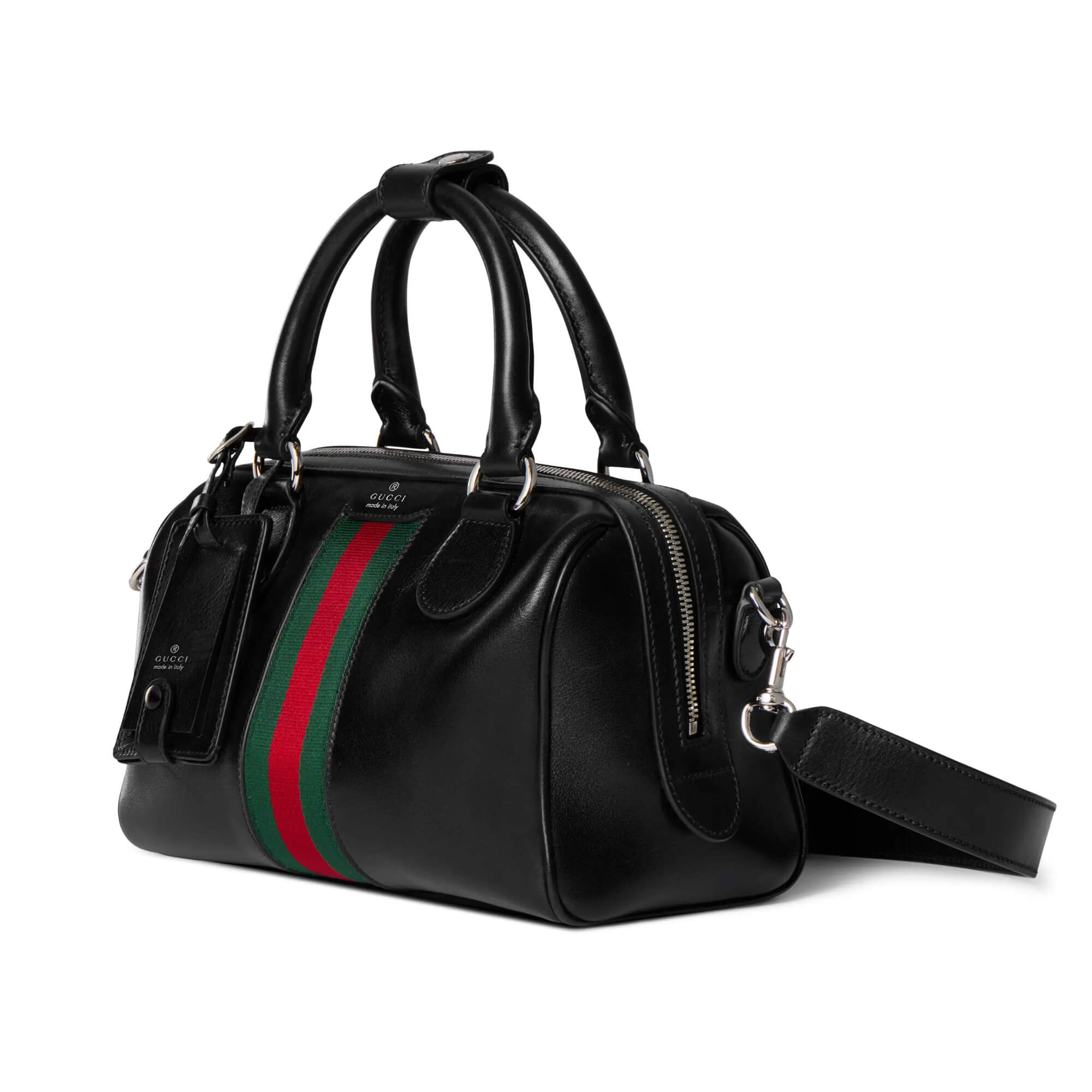 Gucci Web Trademark Small Duffle Bag