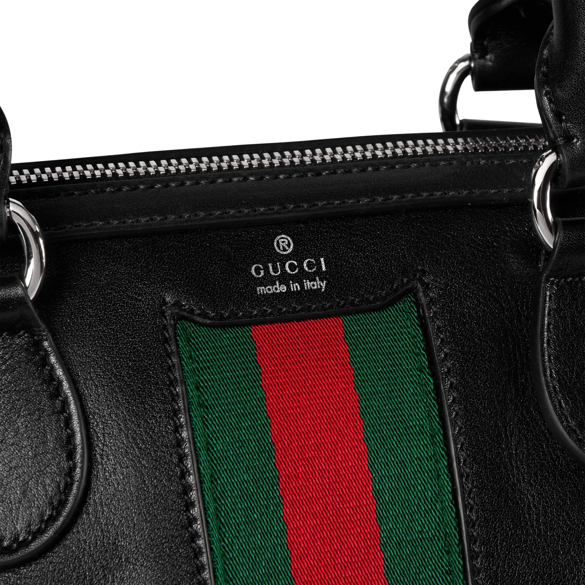 Gucci Web Trademark Small Duffle Bag