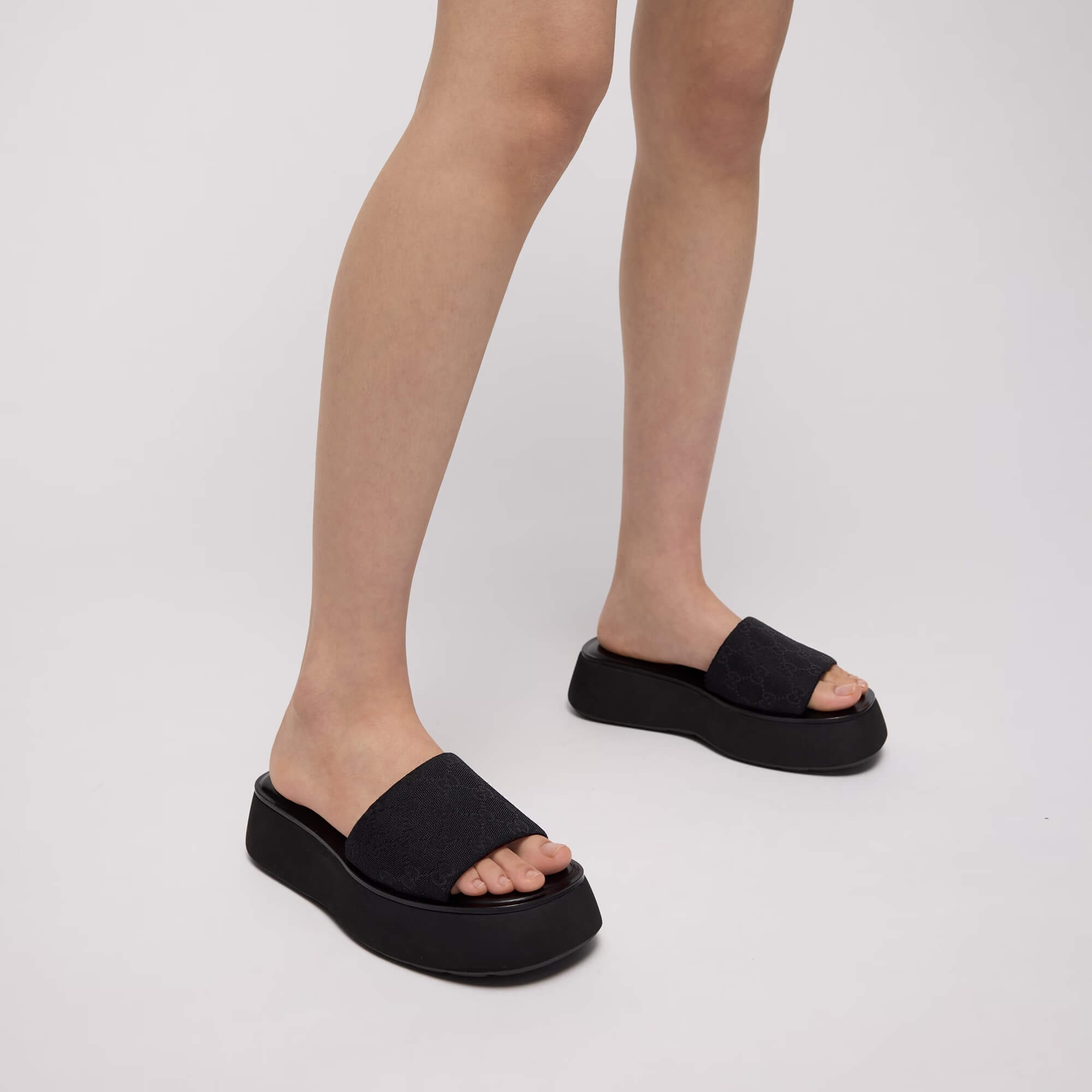 Gucci Flatform Slide Sandal