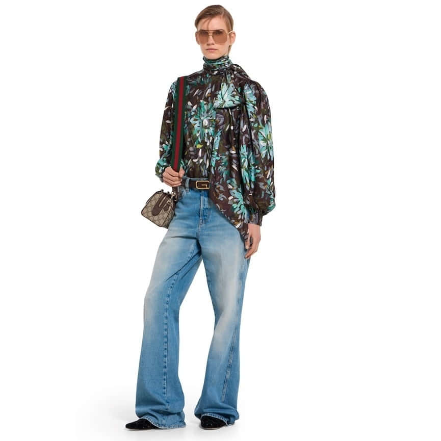 Gucci Women's GG Crystal Horsebit Mules