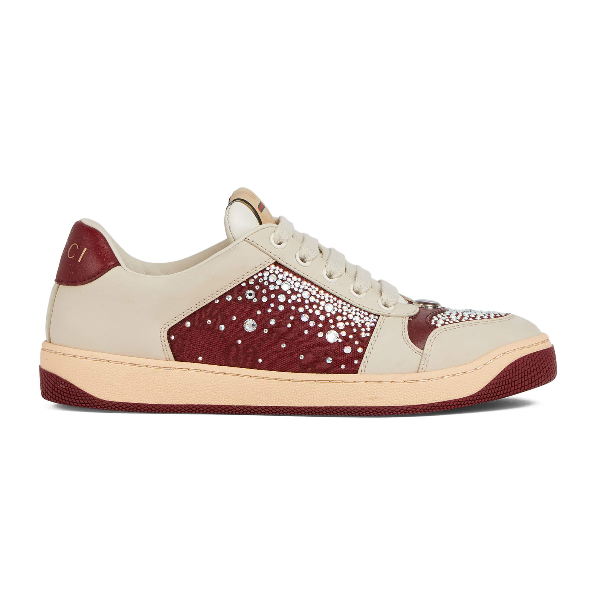 Gucci Women's GG Crystal Screener Sneaker