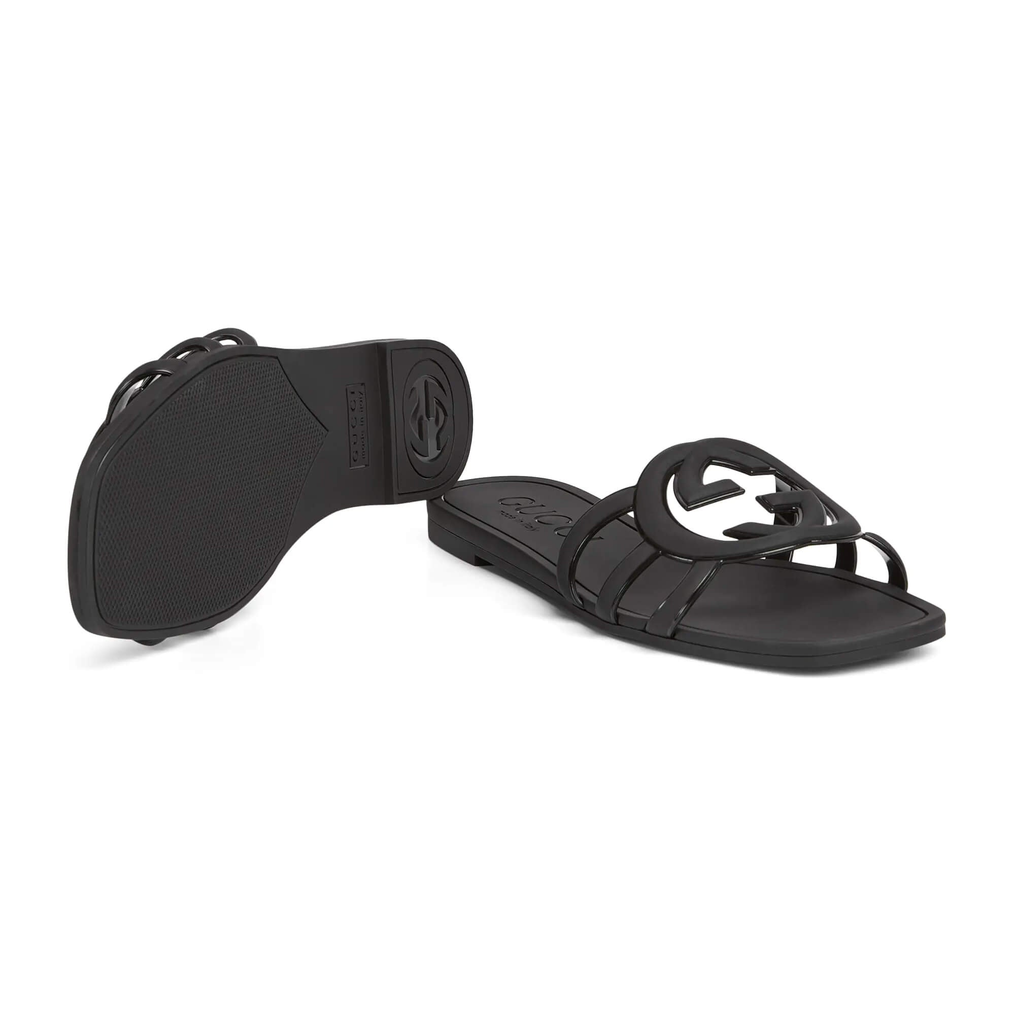 Gucci Women’s Interlocking G Slide Sandal