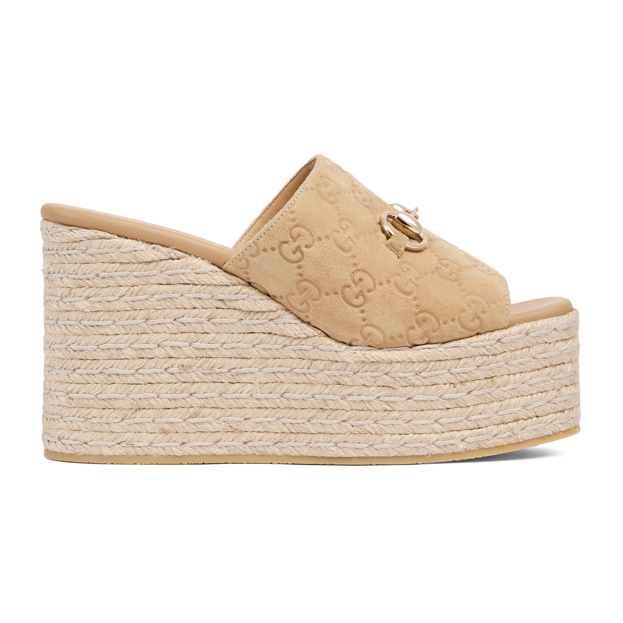 Gucci Women's Platform Espadrille With Horsebit