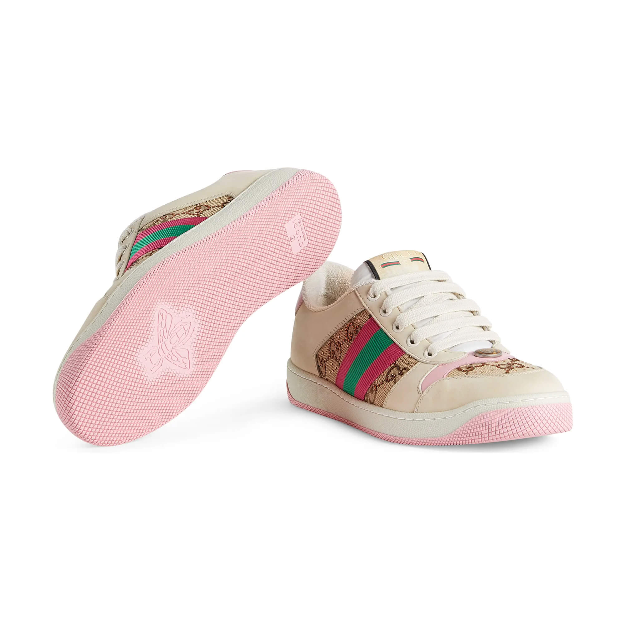Gucci Women's Screener Sneaker With Crystals