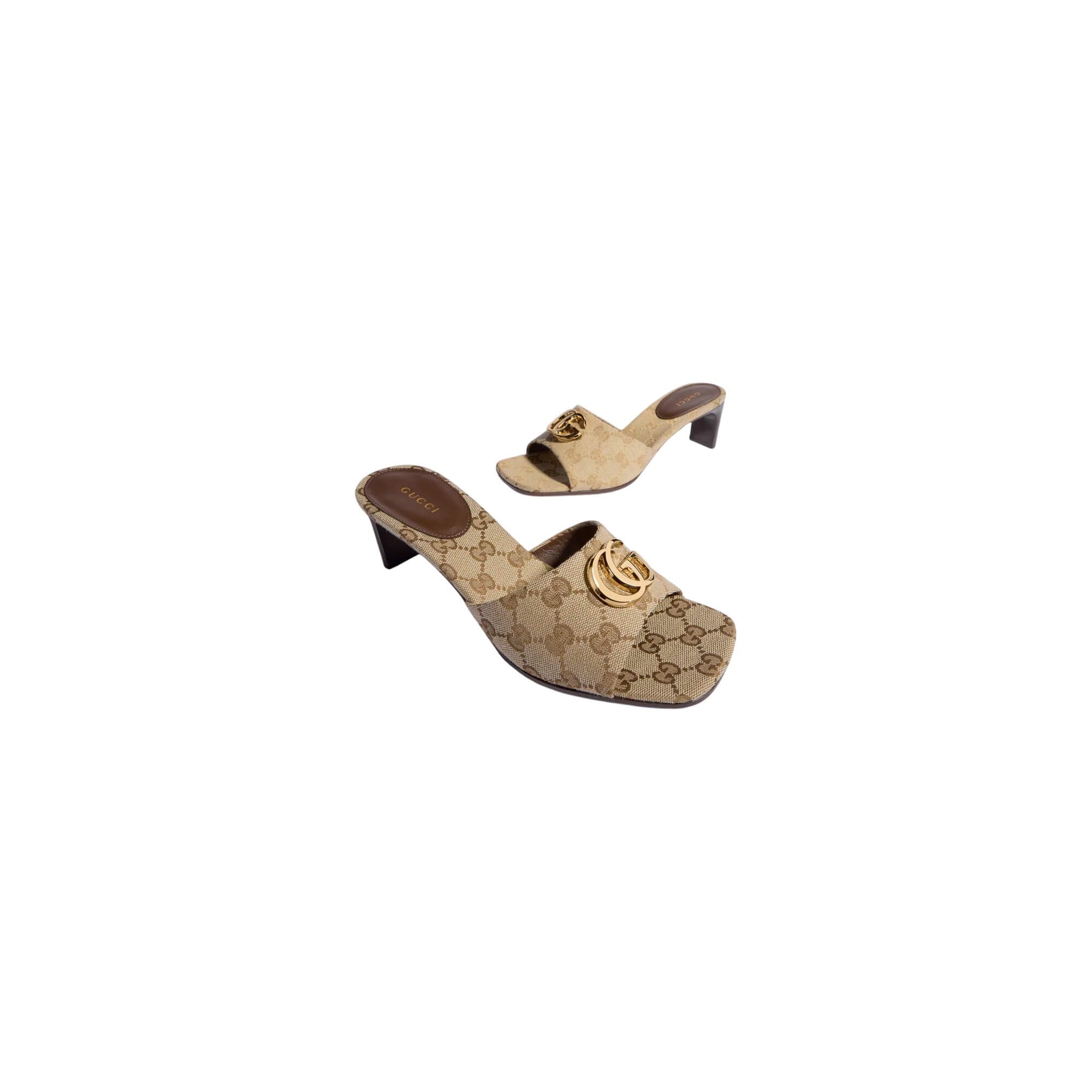 Gucci Women's Slide Sandal With Double G