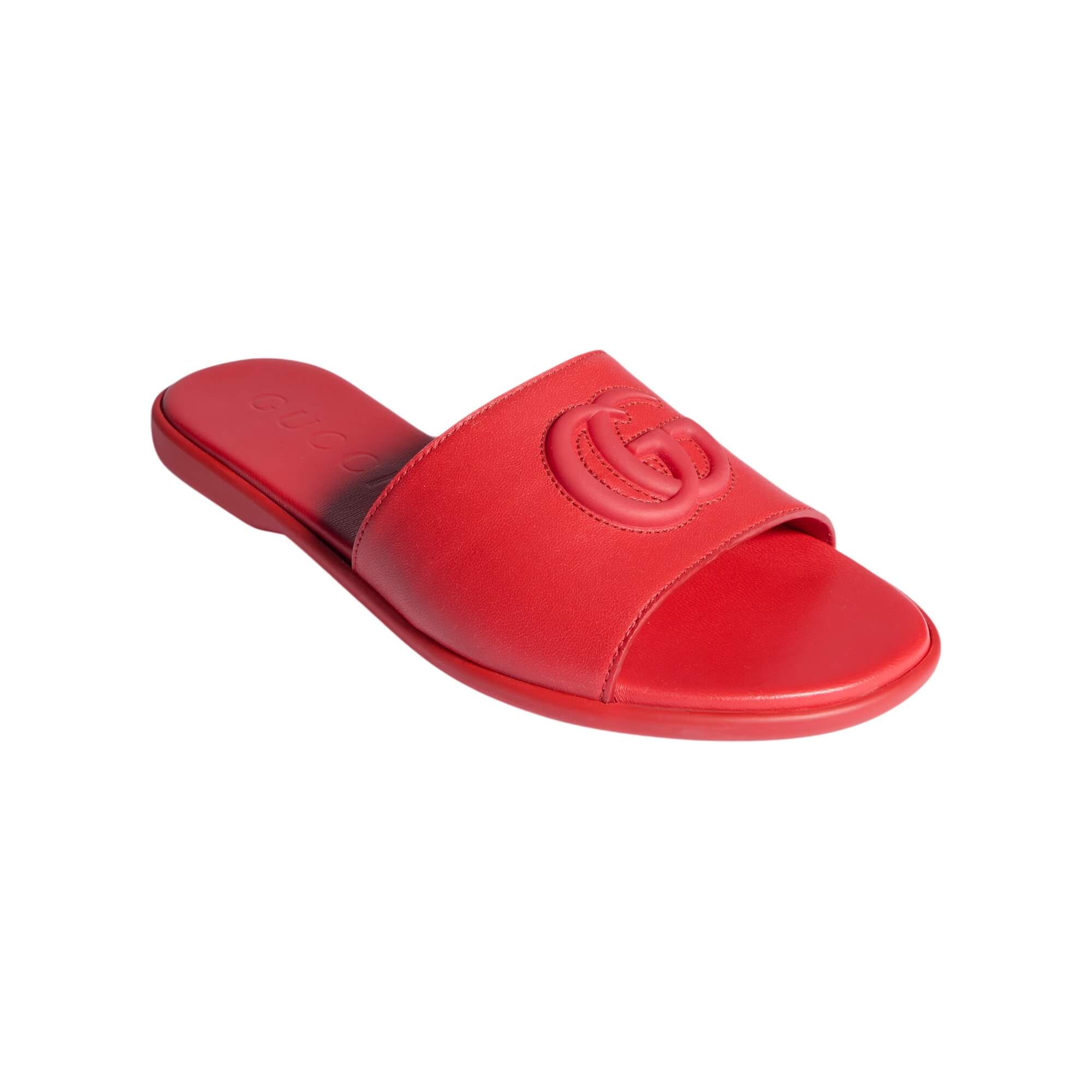 Gucci Women's Slide Sandal With Double G