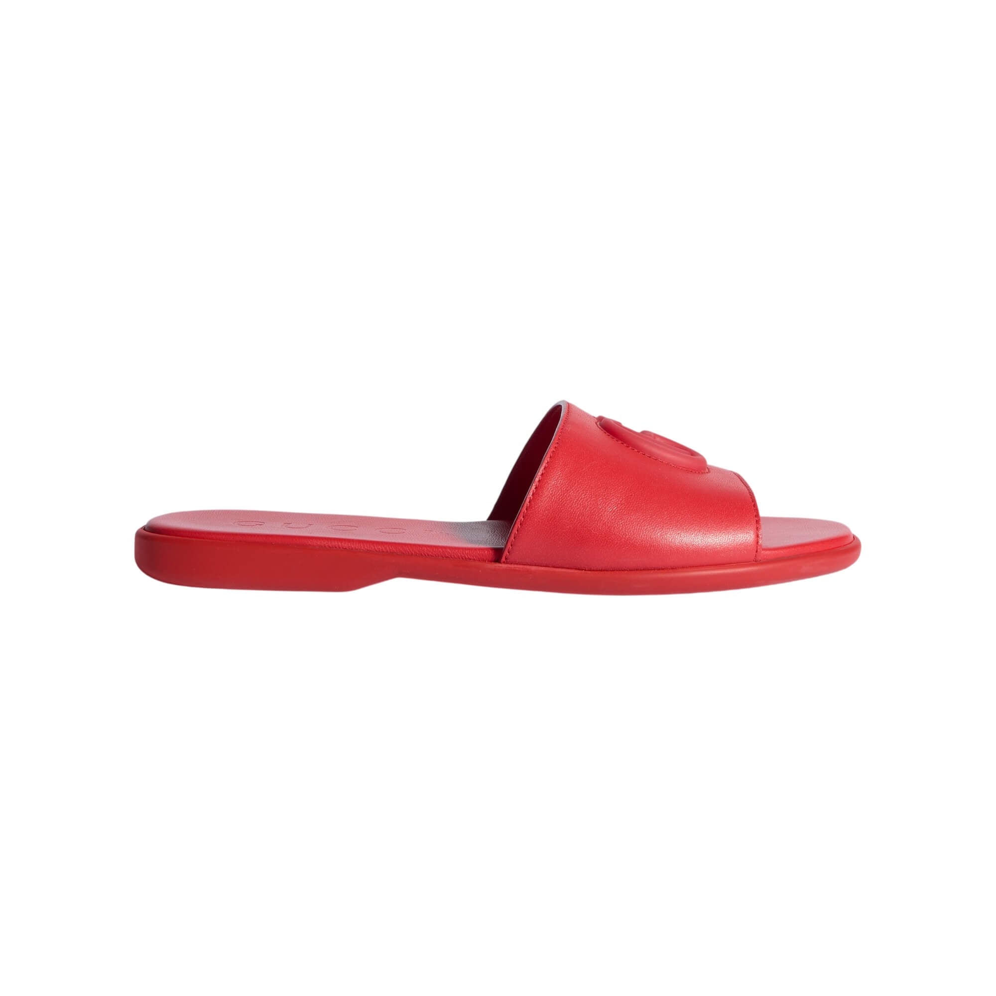 Gucci Women's Slide Sandal With Double G