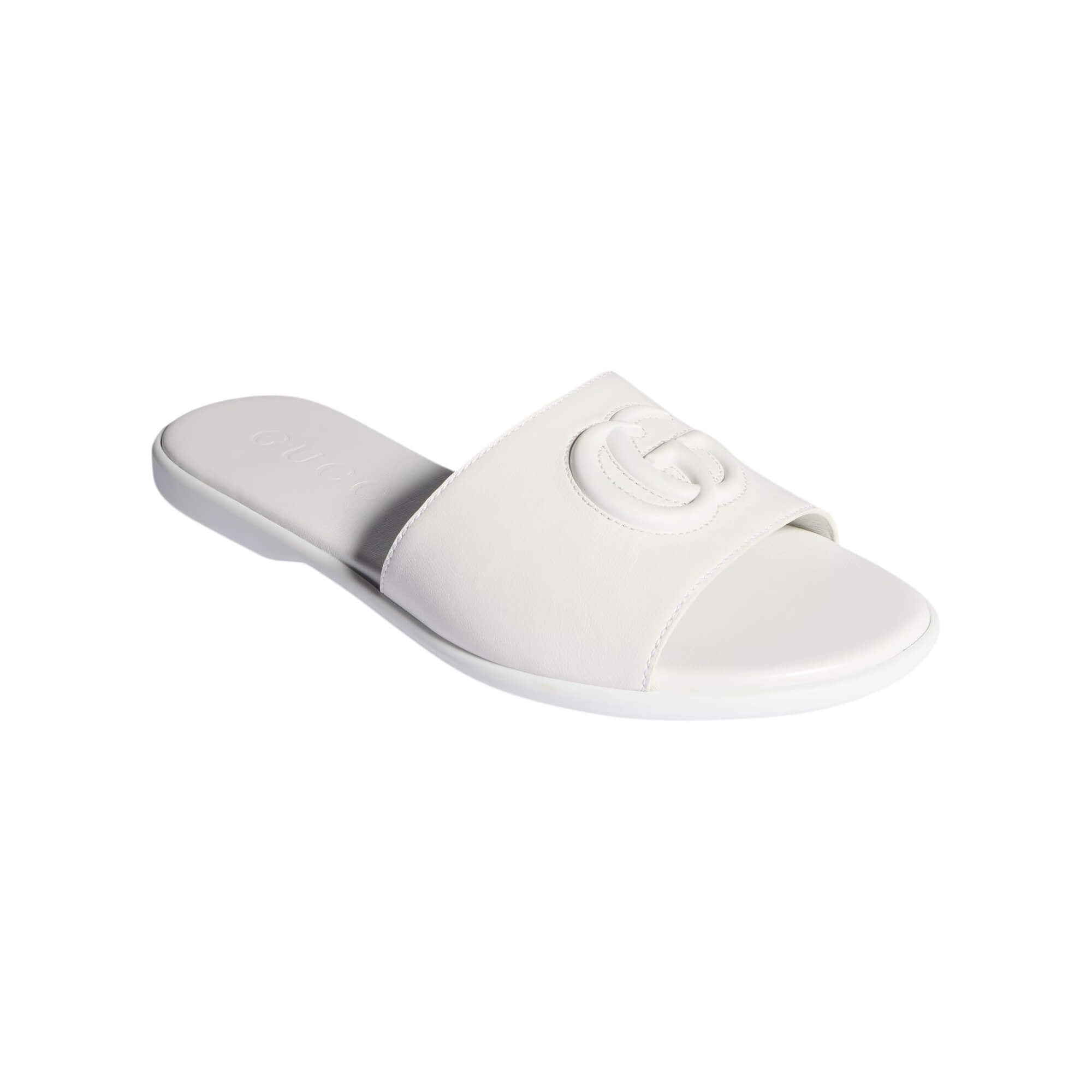 Gucci Women's Slide Sandal With Double G