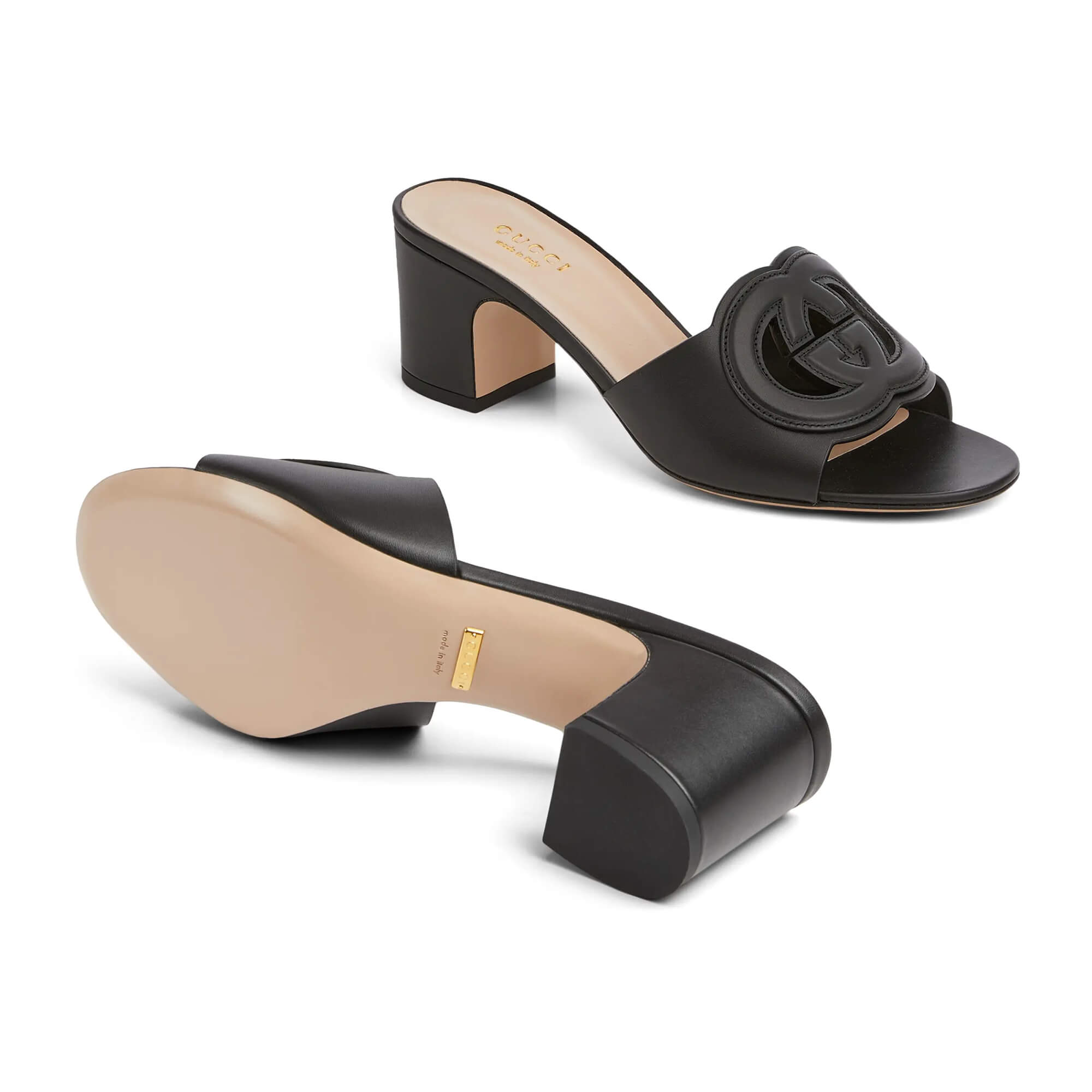Gucci Women's Slide Sandal With Interlocking G