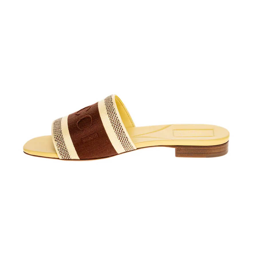 Gucci Women’s Slide Sandal With Web