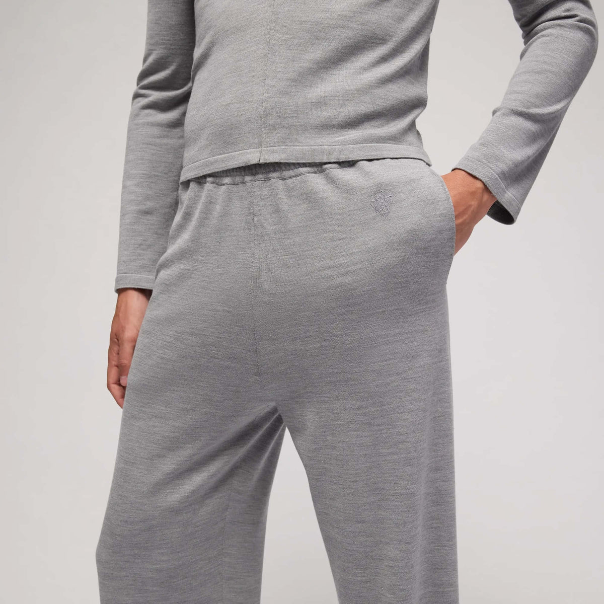 Gucci Wool Silk Blend Leisure Pants