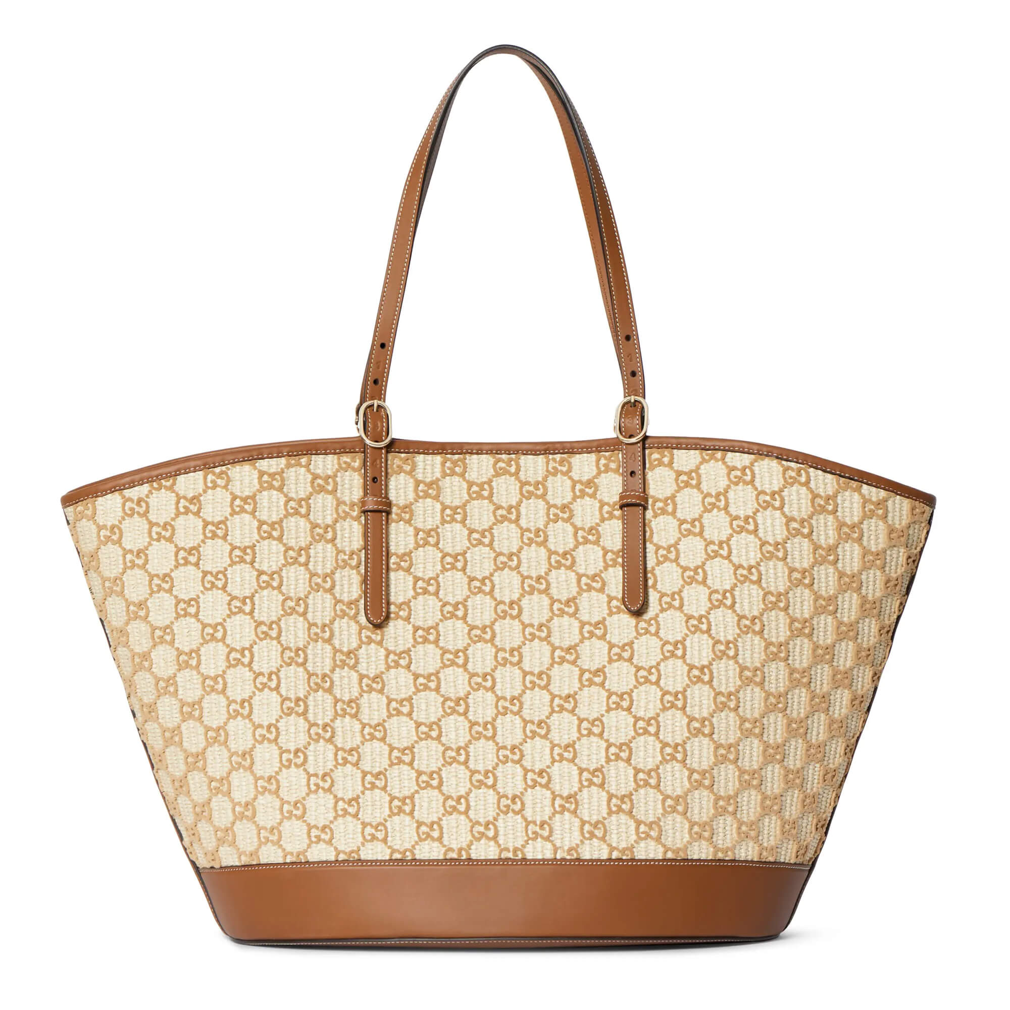 Gucci Woven Large Tote Bag