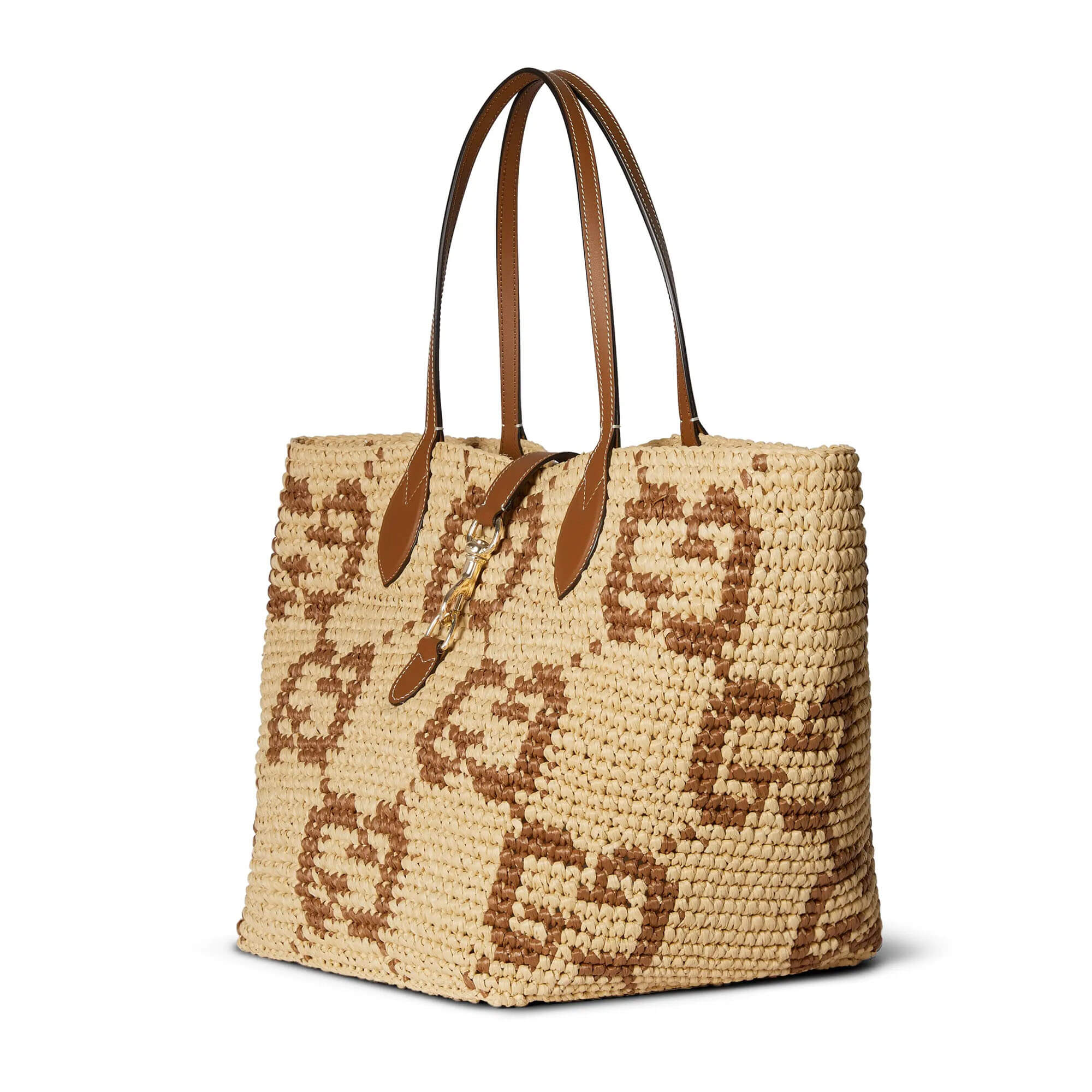 Gucci Woven Medium Tote Bag