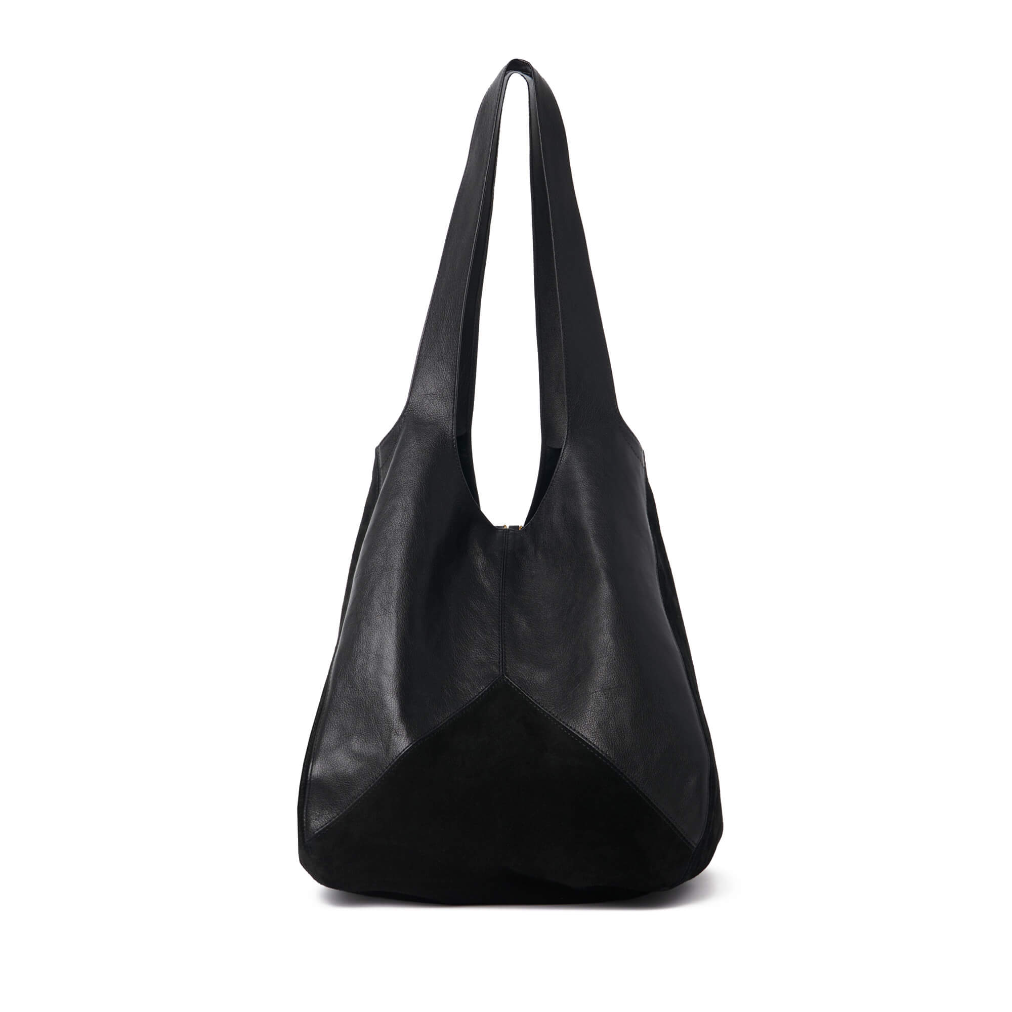 Chloé Balloon Bag In Grained & Suede Leather