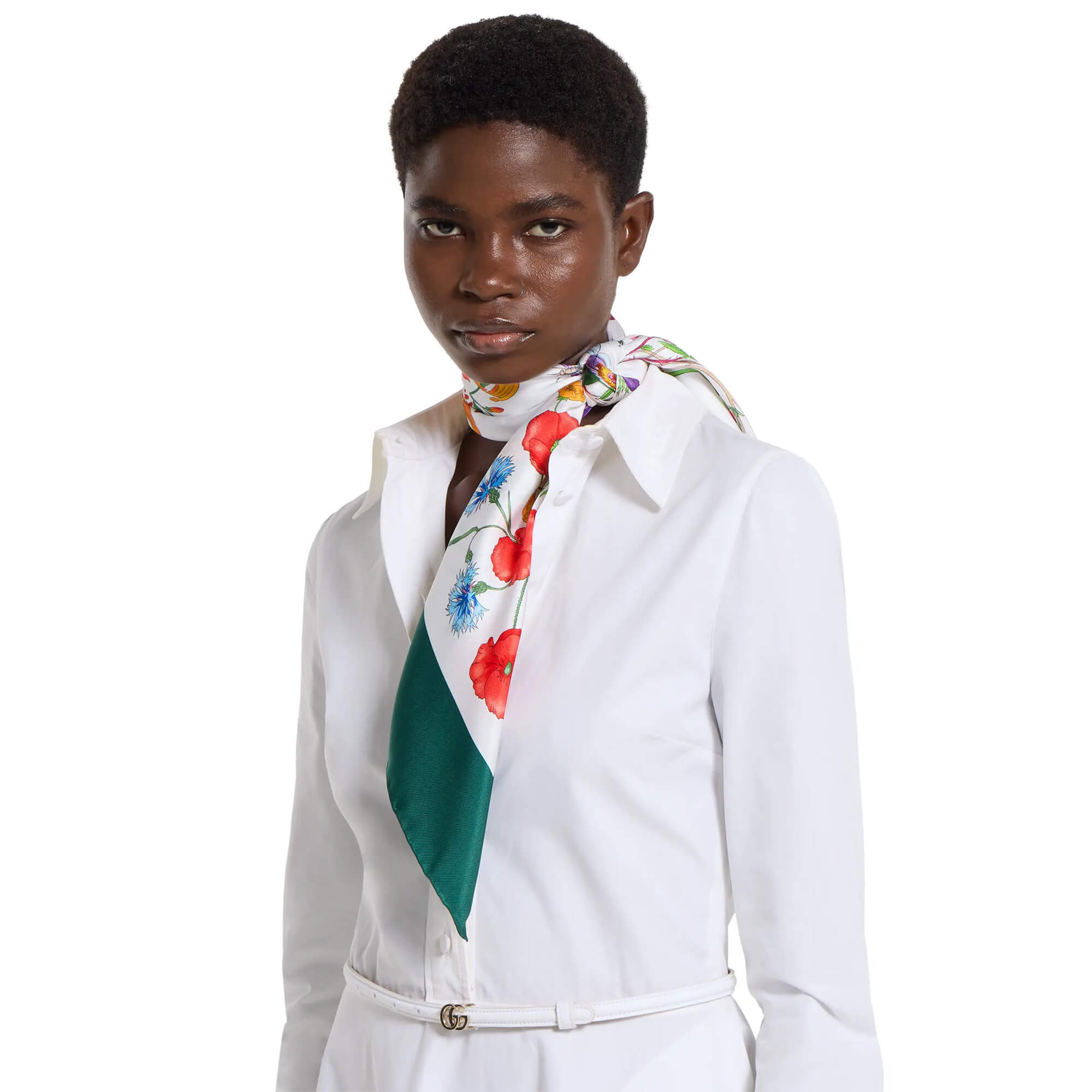 Gucci Printed Silk Twill Carré
