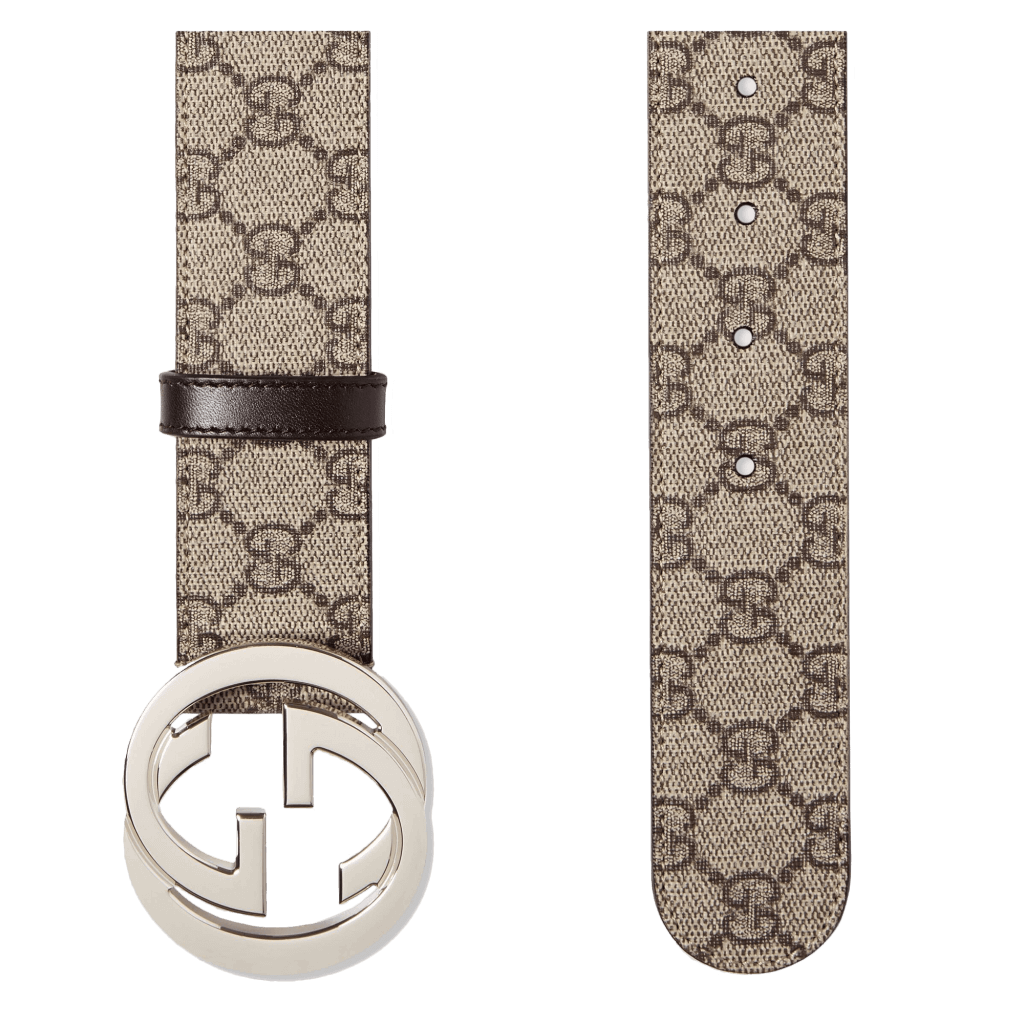 gg supreme belt with g buckle black