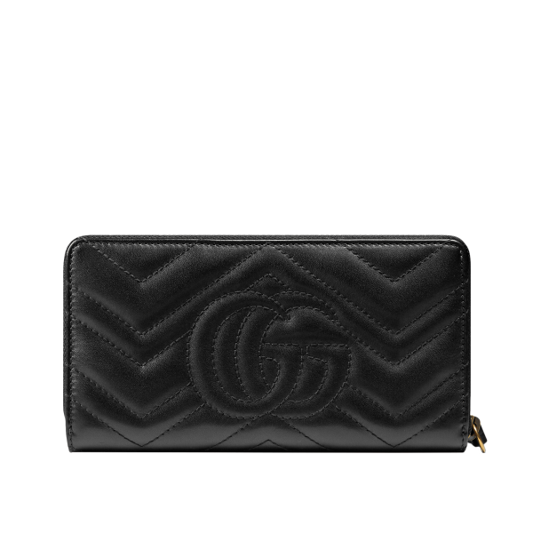 Gucci GG Marmont Matelassé Zip Around Wallet - Image 3