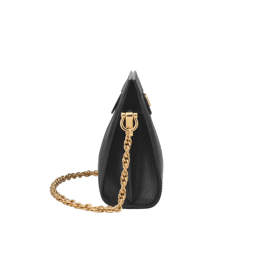 ophidia small black shoulder bag