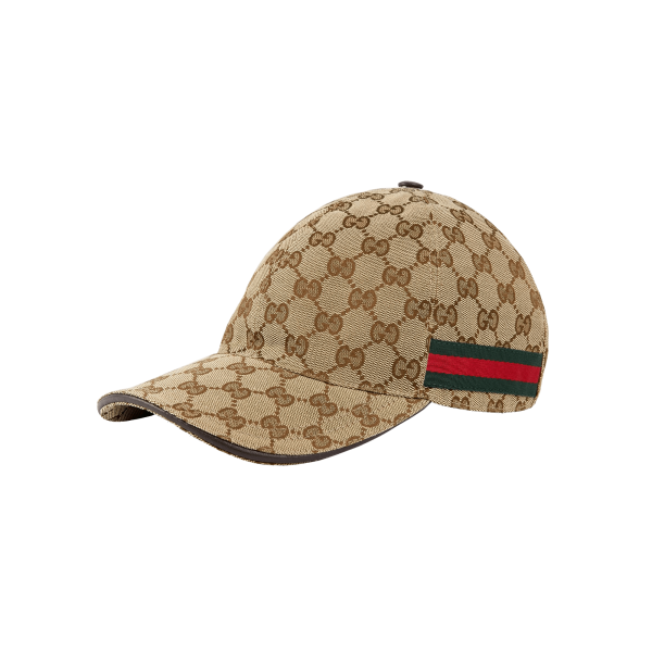 Gucci Original GG Canvas Baseball Hat With Web - Enigma Boutique