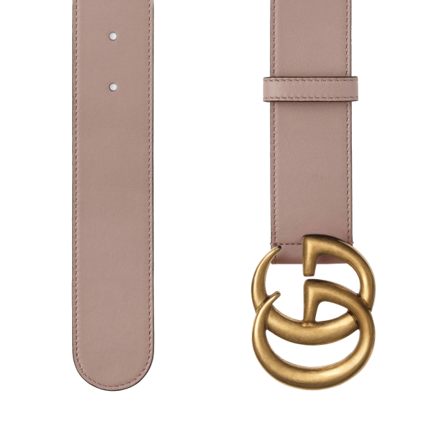 Gucci Leather Belt With Double G Buckle - Image 2