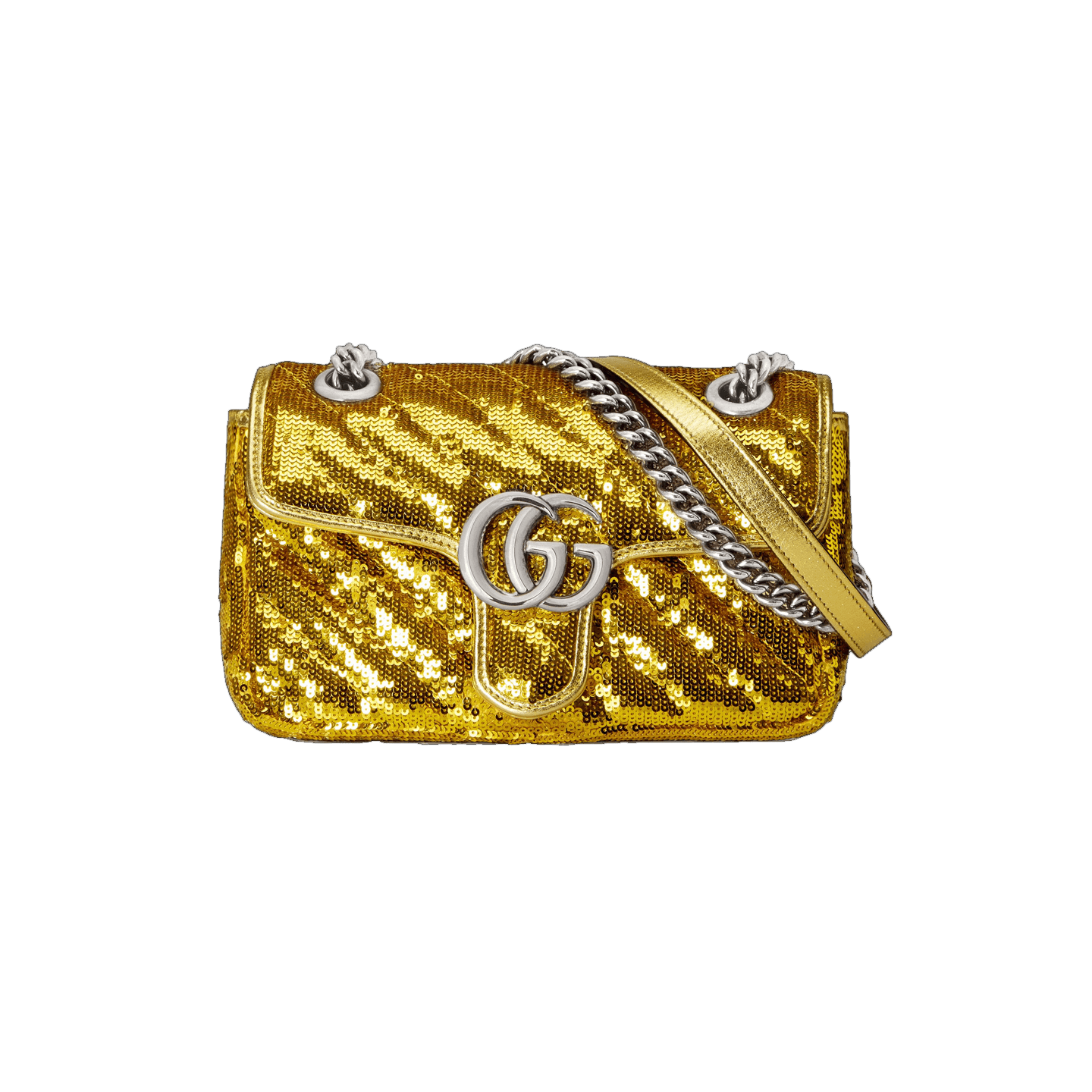 gg marmont small sequin shoulder bag