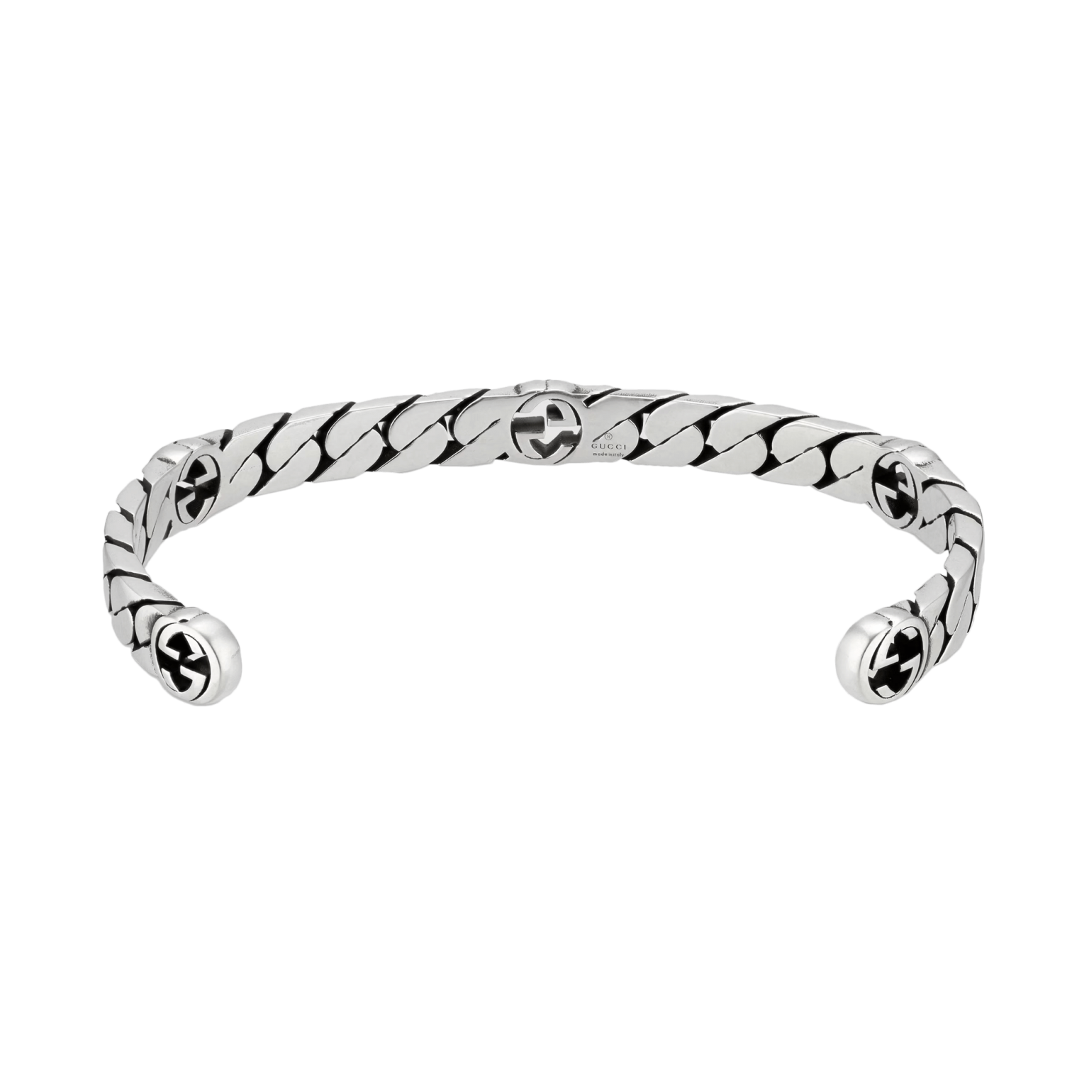 thin interlocking g bracelet