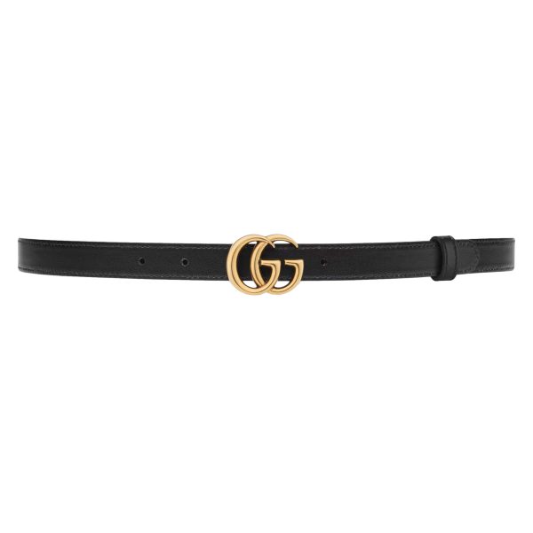 Gucci GG Marmont Reversible Thin Belt at Enigma Boutique