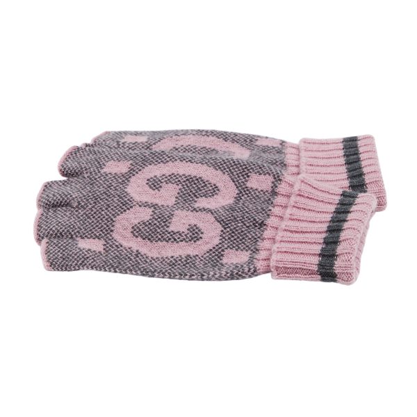 Gucci GG Cashmere Fingerless Gloves at Enigma Boutique