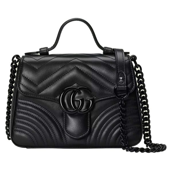 Gucci GG Marmont Mini Top Handle Bag at Enigma Boutique