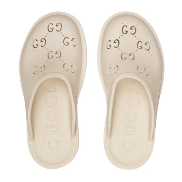 Gucci Women’s Platform Perforated G Sandal - Image 3