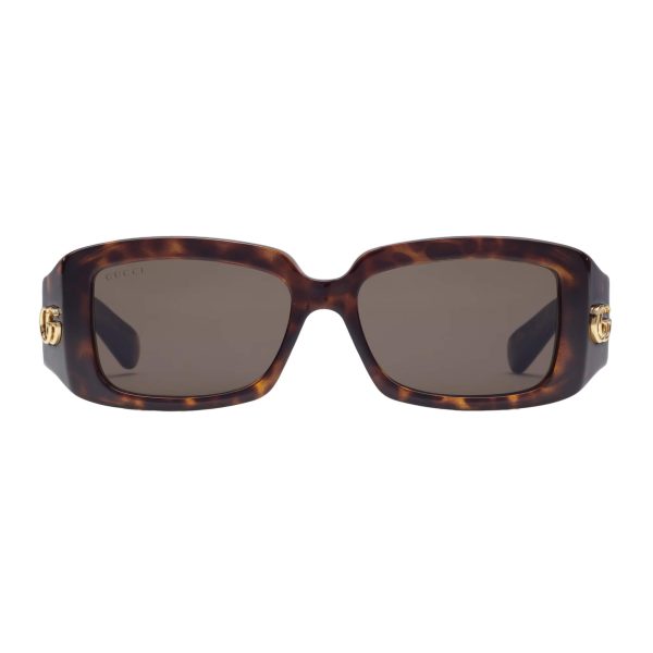 Gucci Rectangular Frame Sunglasses