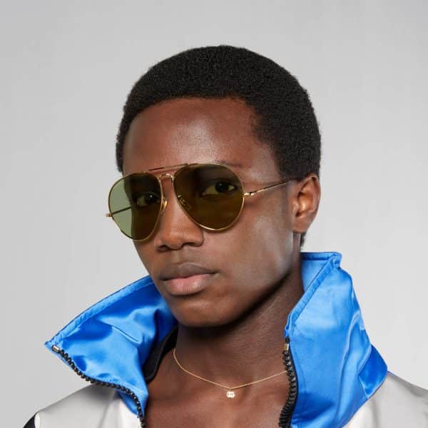 Gucci Navigator Frame Sunglasses at Enigma Boutique