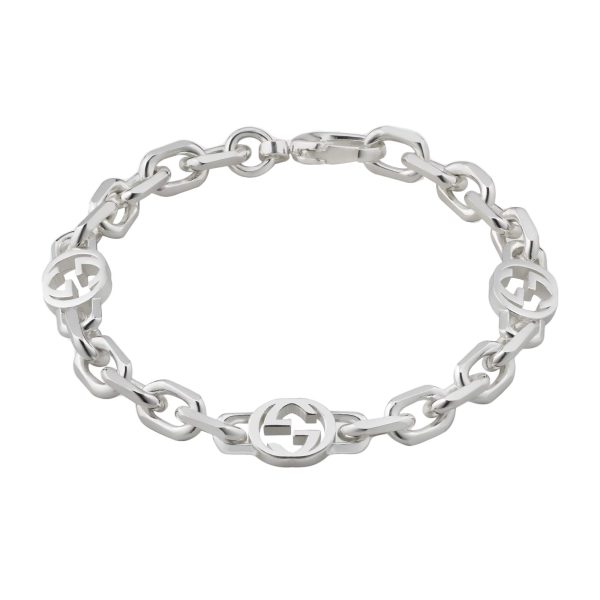 Gucci Interlocking G Chain Bracelet at Enigma Boutique