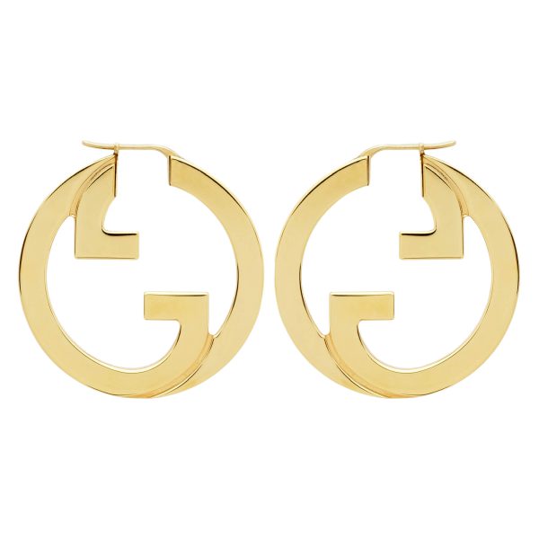 Gucci Blondie Hoop Earrings at Enigma Boutique