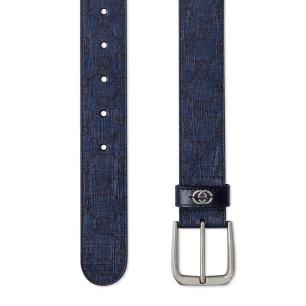 Gucci Belt With Interlocking G Detail at Enigma Boutique