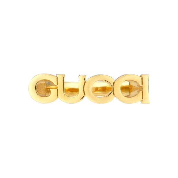 Gucci ‘GUCCI’ Letter Ring at Enigma Boutique