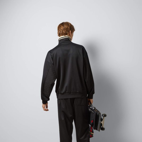 Gucci Technical Jersey Half Zip Jacket - Image 5