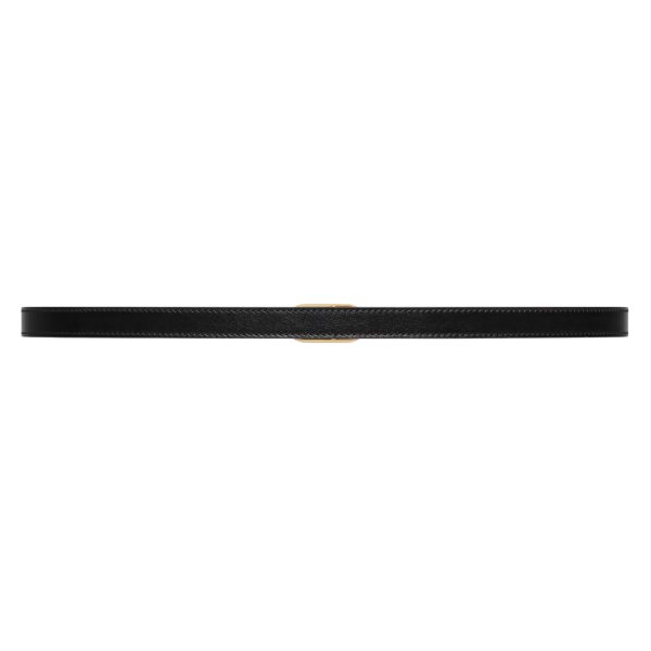 Gucci Thin Belt With Round Interlocking G - Image 3