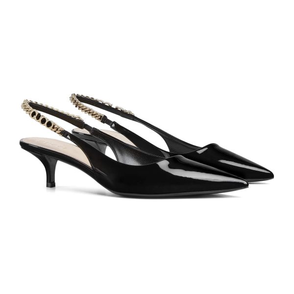 Gucci Signoria Slingback Pump at Enigma Boutique