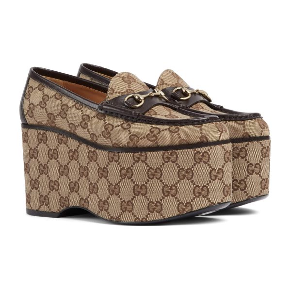 Gucci Women's Horsebit Platform Loafer at Enigma Boutique