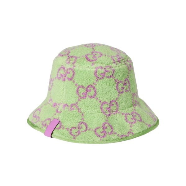 Gucci GG-monogram Jacquard Bucket Hat at Enigma Boutique