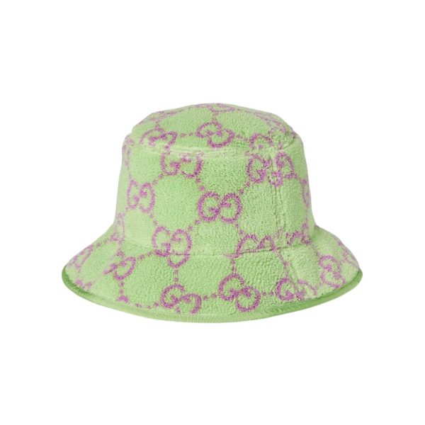 Gucci GG-monogram Jacquard Bucket Hat at Enigma Boutique