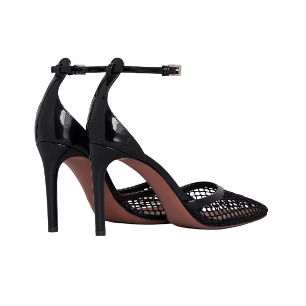 Alaïa High Fishnet Pumps at Enigma Boutique